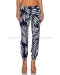 Monrow Palm Print Crepe Pant